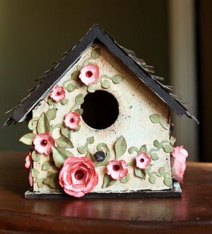 Spring Bloom Birdhouse FaveCrafts.com